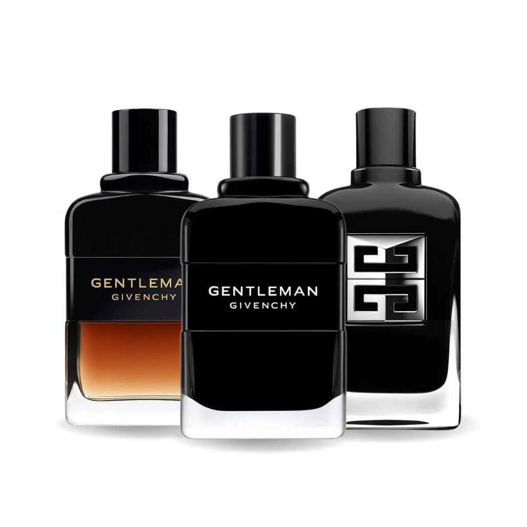 Pachet promoțional de 3 parfumuri: GENTLEMAN, GENTLEMAN RESERVE și GENTLEMAN SOCIETY 100ml.