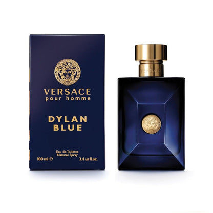 Pachet promoțional de 3 parfumuri: Versace DYLAN BLUE, Paco Rabanne PHANTOM și Jean Paul Gaultier ULTRA MALE 100ml.