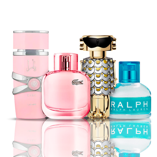 Combo 4 Parfumuri - Fame + Yara + Lacoste Sparkling + Ralph Lauren 100ML